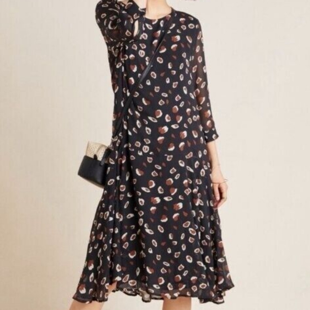 Anthropologie Seen Worn Kept Hi-Lo dress